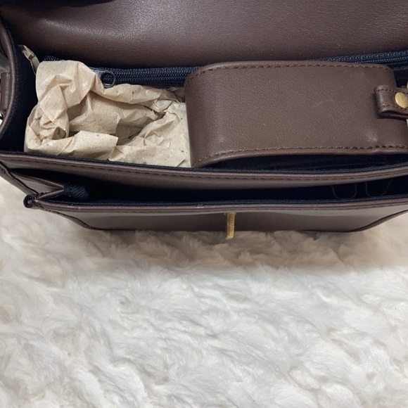 Faux Leather Crossbody                     Style #40027 - Picture 8 of 9